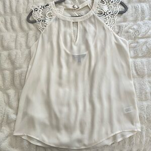 NWOT Express size Small Cream Tank